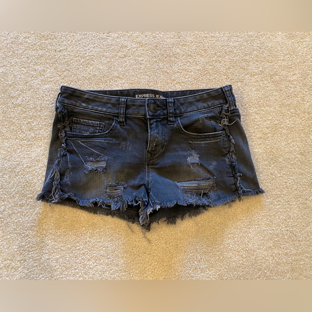 Express Jean Shorts (Size 0)
